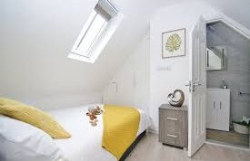 HMO Bedroom Parkstone Poole HMO bedroom created during property conversion in Parkstone Poole BH12